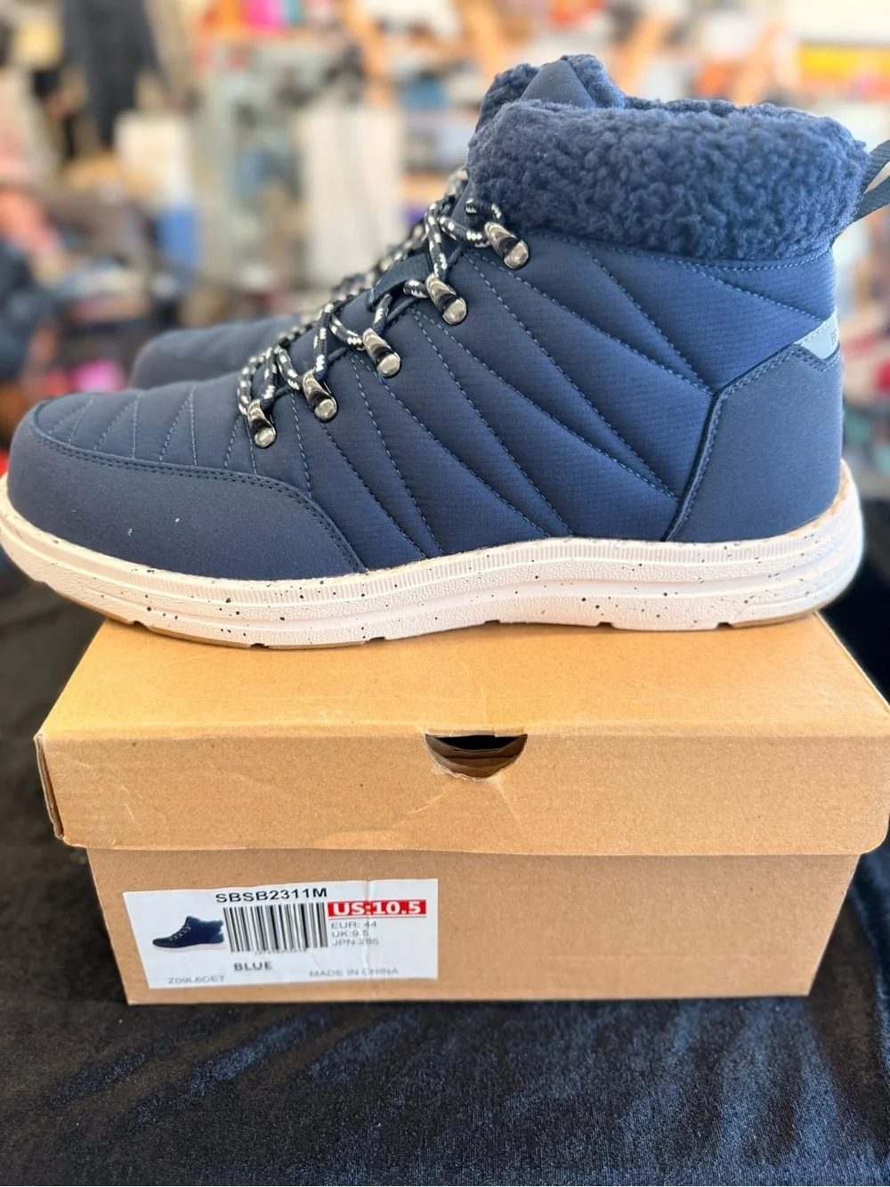 3M Thinsulate Navy Men's Winter Boots